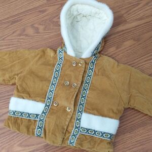 Vintage corduroy jacket handmade EUC 6 mo